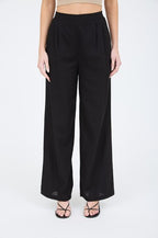 P 748 - High Waist Pleated Pants