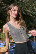 CT 2764 - Cropped Cardigan Vest
