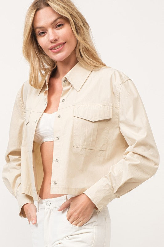 JCT 006 - Lightweight Cropped Jacket