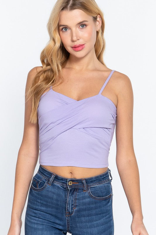 CT 2670 - Front Twisted Cami Top
