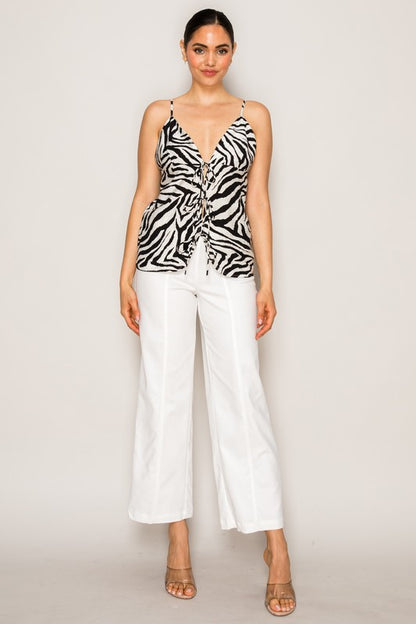DT 1780 - Zebra Print Camisole
