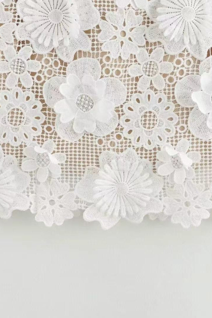 DD 1403 - Lace Floral Dress