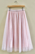 SKT 1059 - Pearl Beaded Tulle Skirt