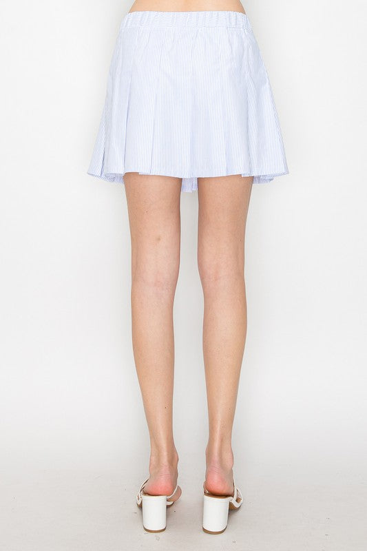 SKT 1043 - Stripe Elastic Skirt