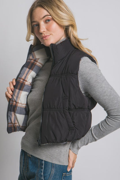JCT 011 - Reversable Puffer Vest