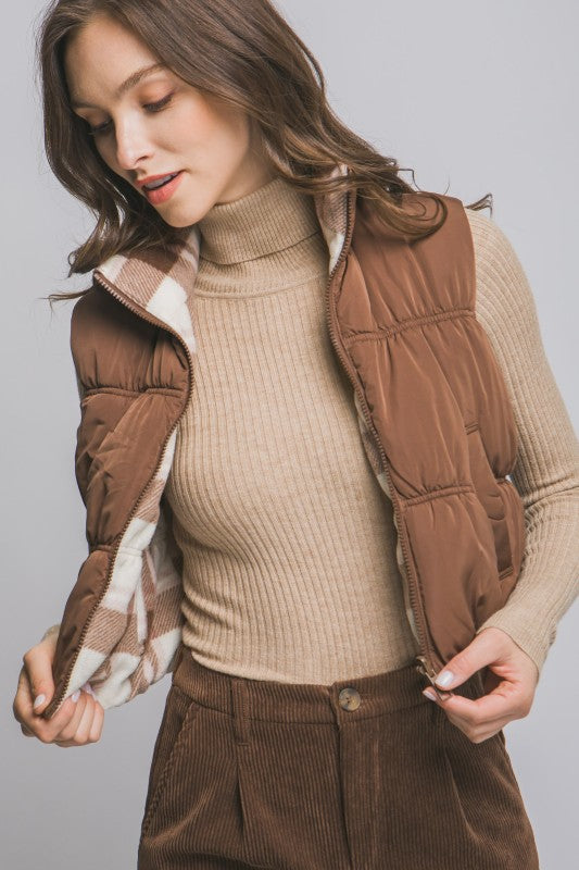 JCT 011 - Reversable Puffer Vest