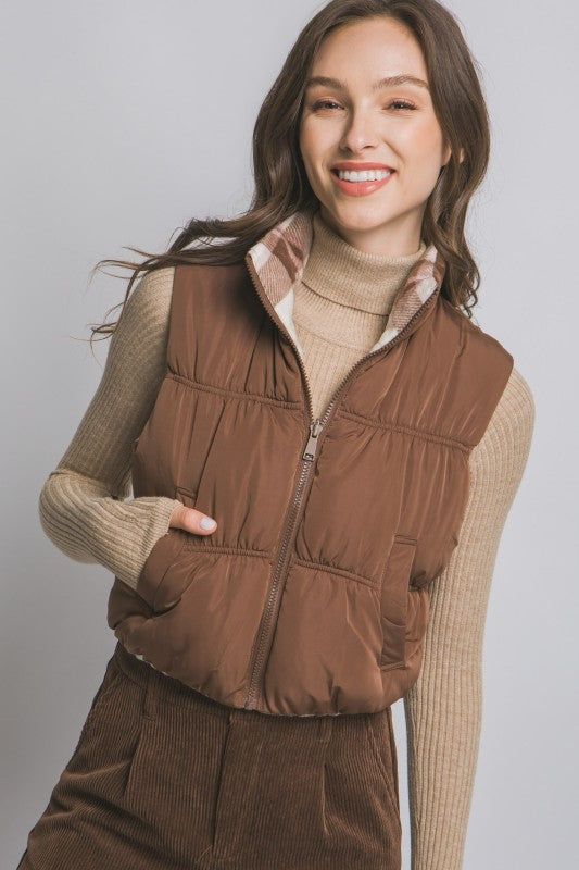 JCT 011 - Reversable Puffer Vest