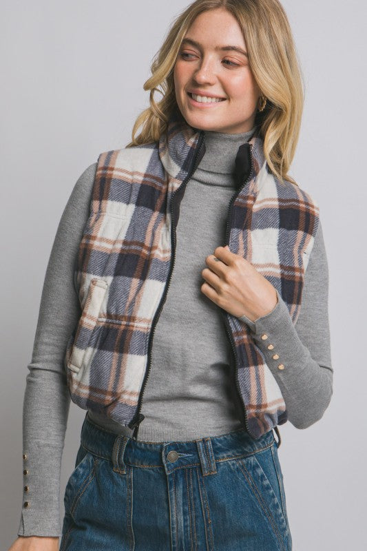 JCT 011 - Reversable Puffer Vest