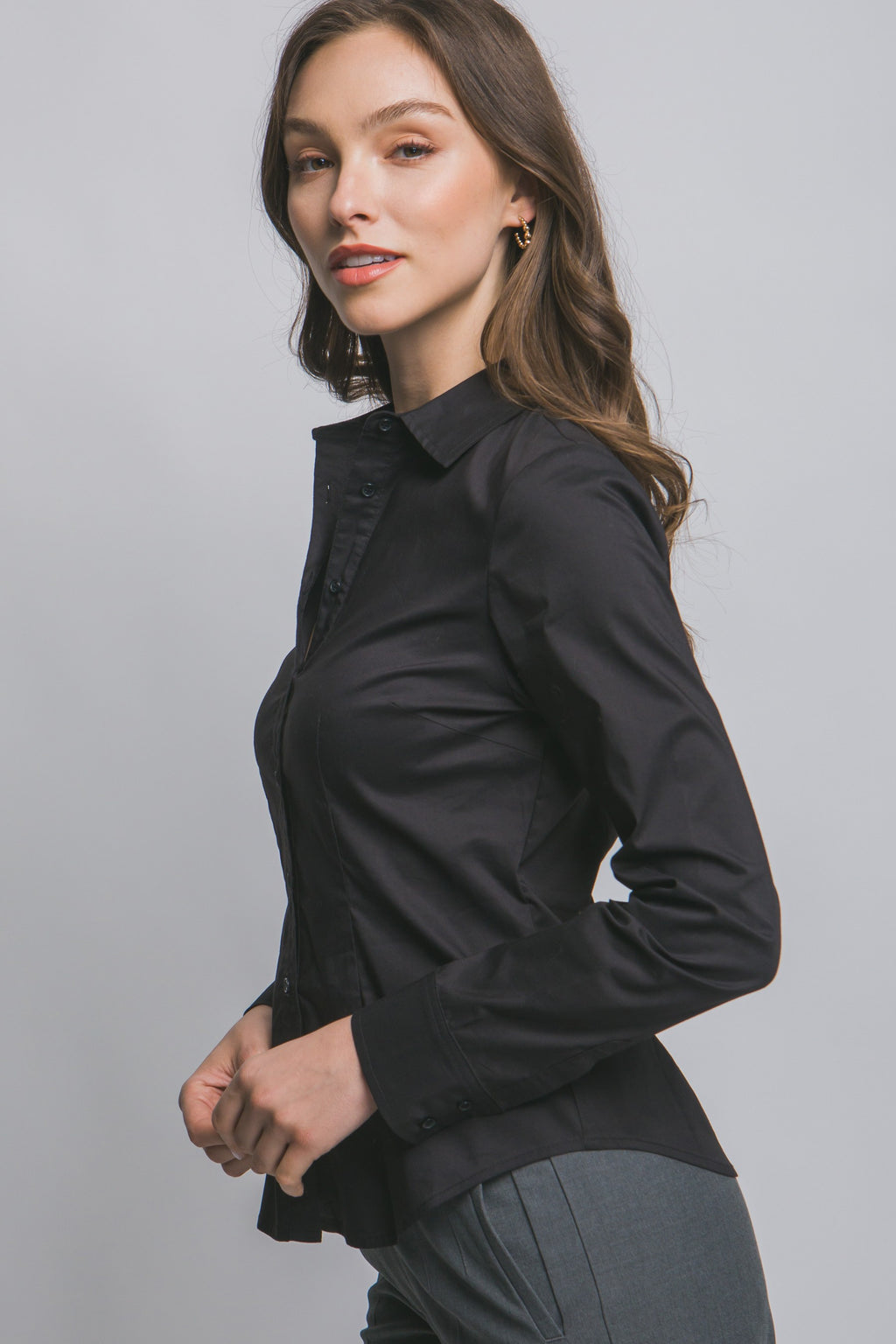 DT 1954 - Long Sleeve Fitted Shirt