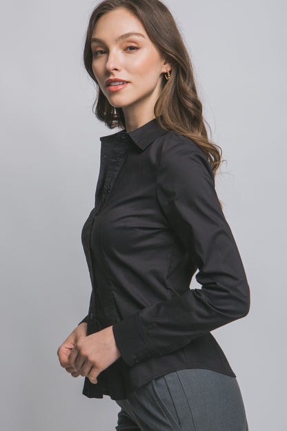 DT 1954 - Long Sleeve Fitted Shirt
