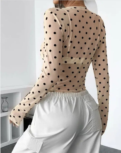 DT 1854 - Mesh Crop Top