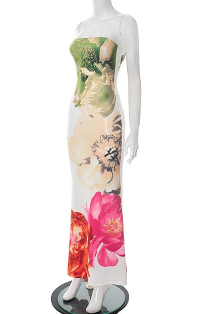 LD 577 - Elegant Floral Dress