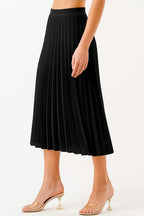 SKT 1012 - Pleated Midi Skirt