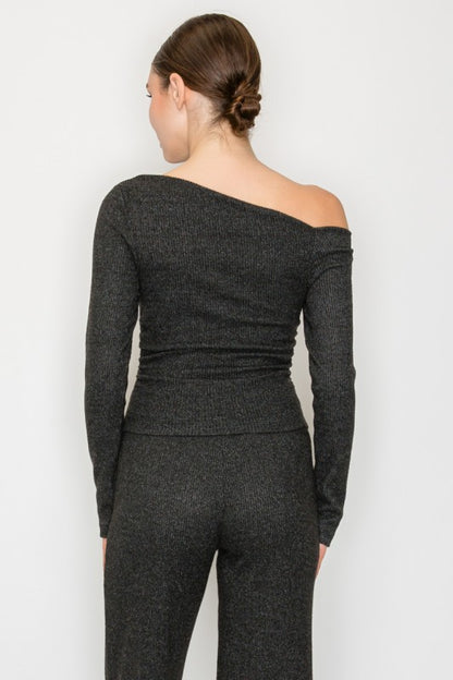 CT 2790 - Long Sleeve Unbalanced Top