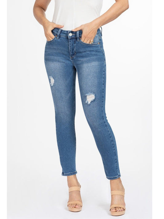 P 864 - Petite High Rise Skinny Jean