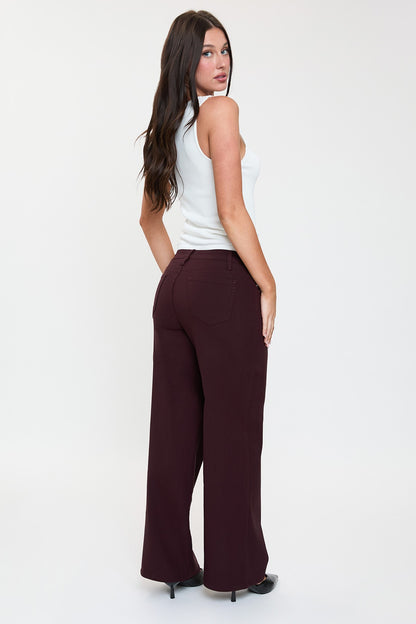 P 856 - Super Stretch Wide Leg Jeans