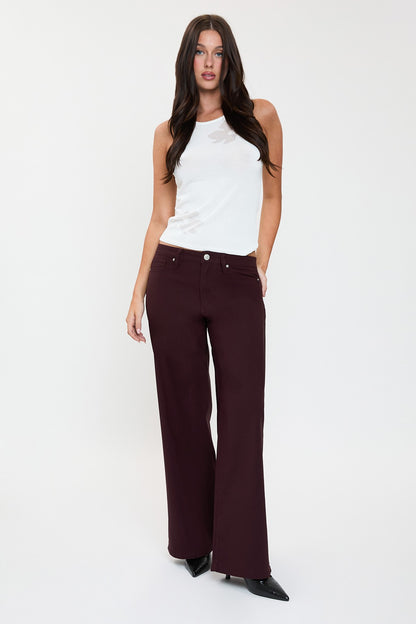 P 856 - Super Stretch Wide Leg Jeans