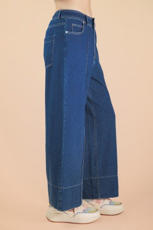 P 824 - Washed Denim Jeans