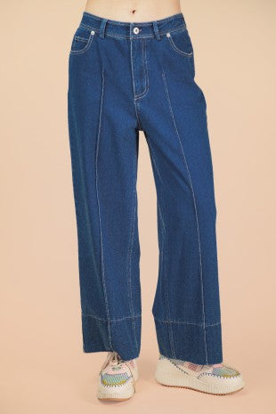 P 824 - Washed Denim Jeans