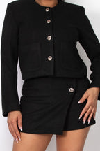 JCT 007 - Patch Pocket Tweed Jacket