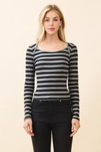 CT 2784 - Envelope Long Sleeve Top
