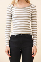 CT 2784 - Envelope Long Sleeve Top