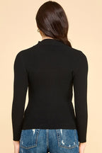 SWT 024 - Classic Mock Neck Sweater