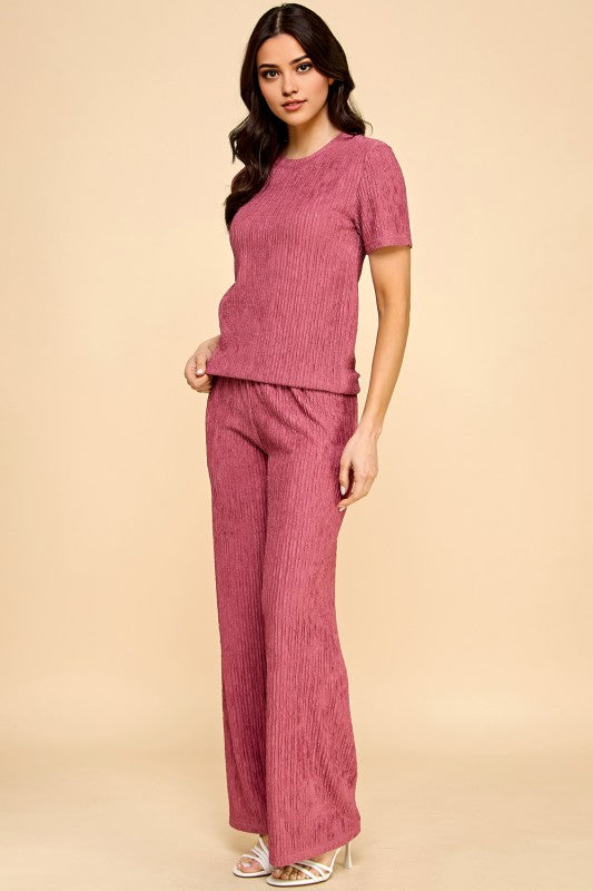 SET 008 - Crinkle Loungewear Bottoms