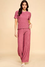 SET 008 - Crinkle Loungewear Bottoms