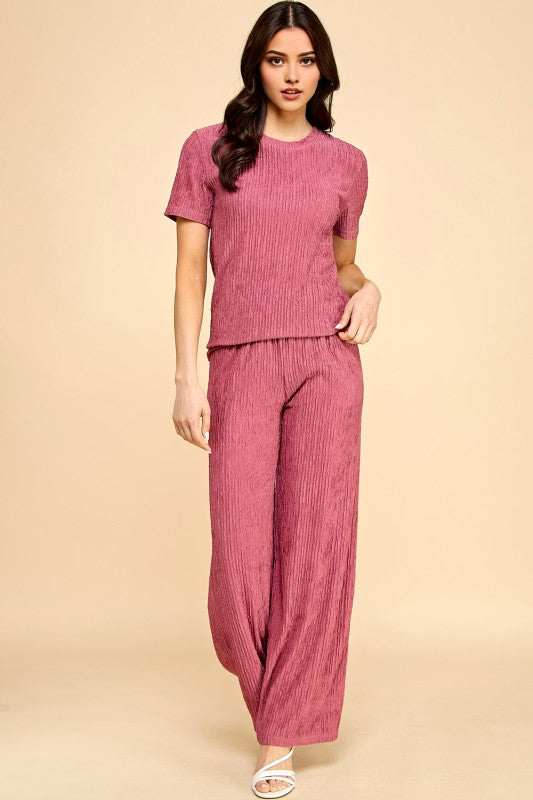 SET 008 - Crinkle Loungewear Bottoms