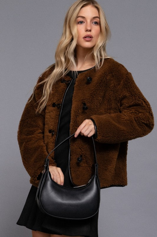 JCT 029 - Toggle Fluffy Jacket