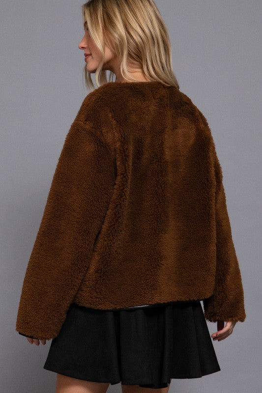 JCT 029 - Toggle Fluffy Jacket