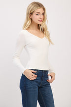 CT 2778 - Double Layer Long Sleeve Top