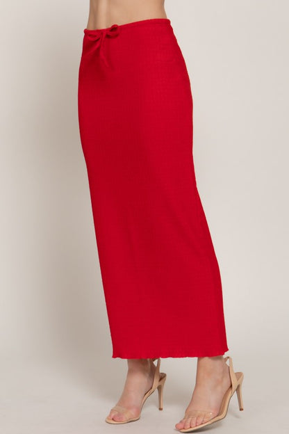 SKT 995 - Knit Long Skirt