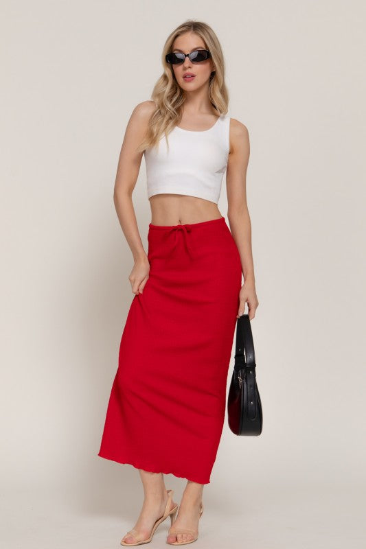SKT 995 - Knit Long Skirt