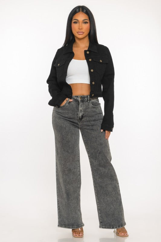 JCT 030 - Fitted Denim Jacket
