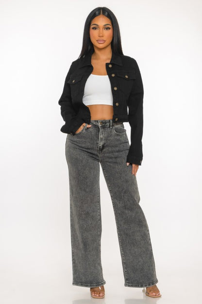 JCT 030 - Fitted Denim Jacket