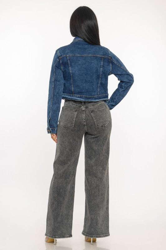 JCT 030 - Fitted Denim Jacket
