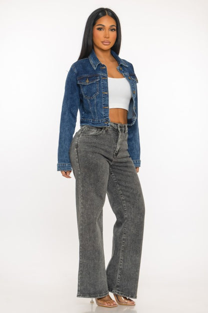 JCT 030 - Fitted Denim Jacket