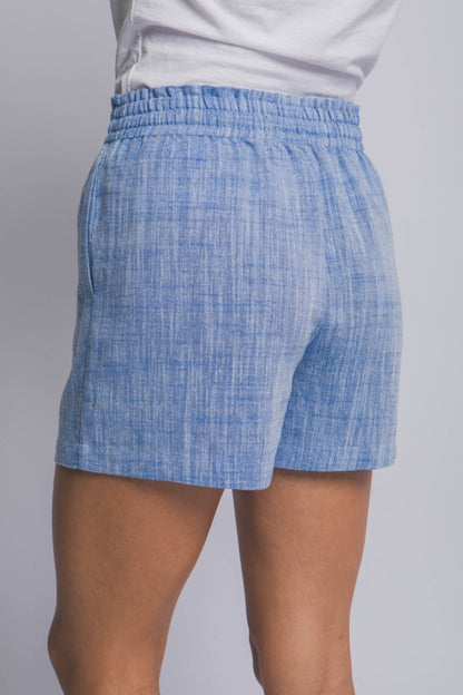 SHT 185 - Linen Drawstring Shorts