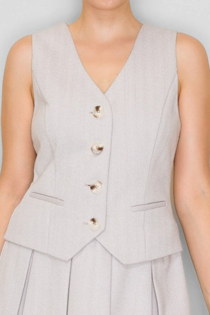 DD 1368 - Hybrid Vest Mini Dress