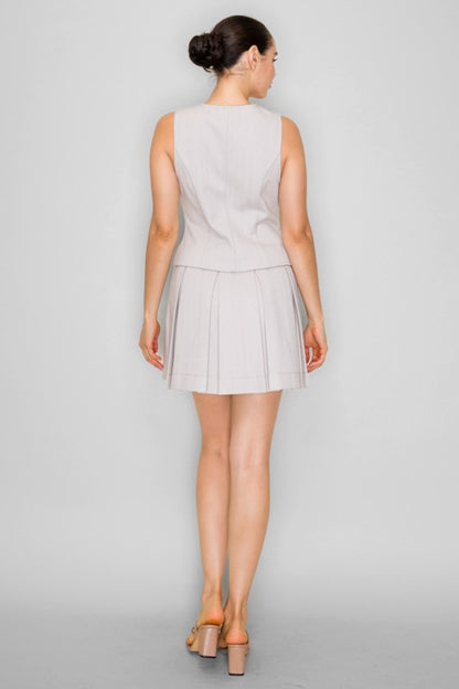 DD 1368 - Hybrid Vest Mini Dress