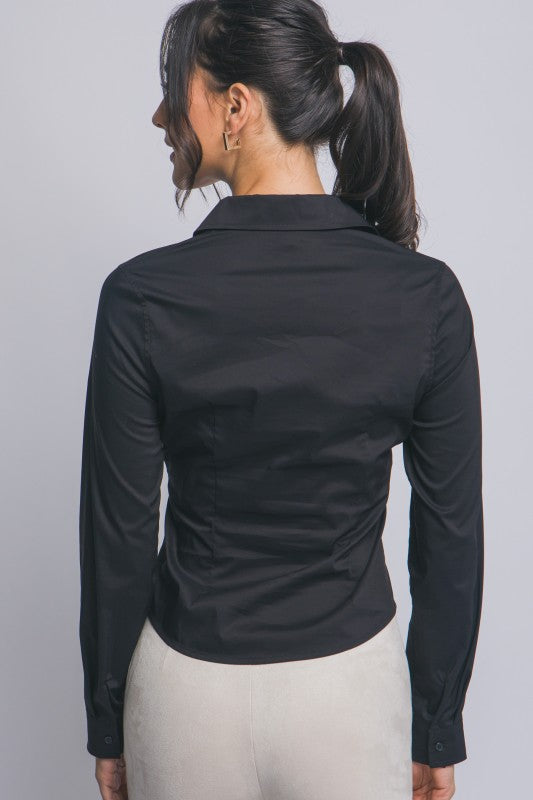 DT 1841 - Long Sleeve Fitted Shirt