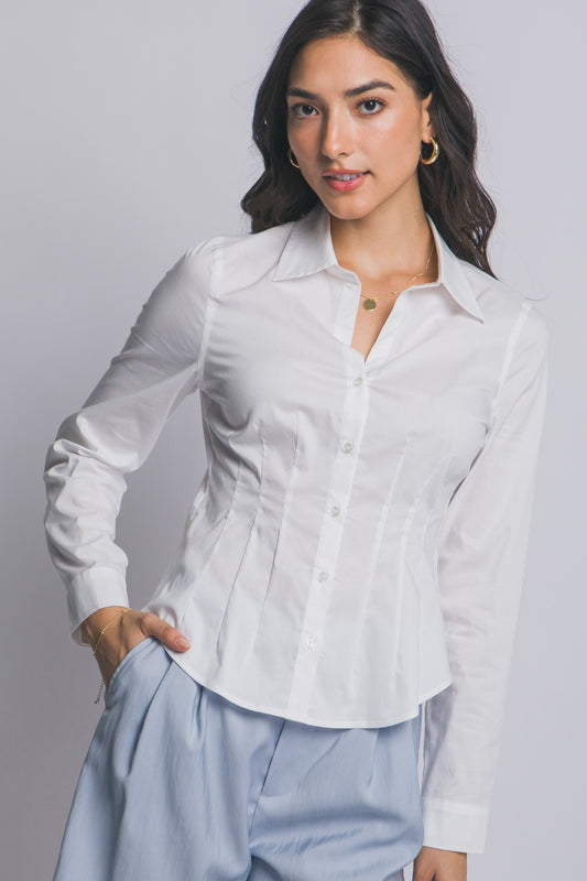 DT 1956 - Long Sleeve Fitted Shirt