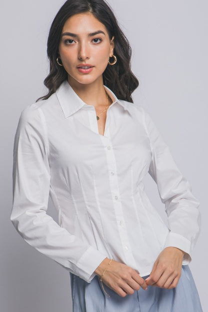 DT 1841 - Long Sleeve Fitted Shirt