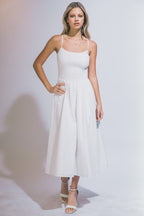 LD 642 - Smocked Maxi Dress