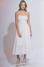 LD 642 - Smocked Maxi Dress