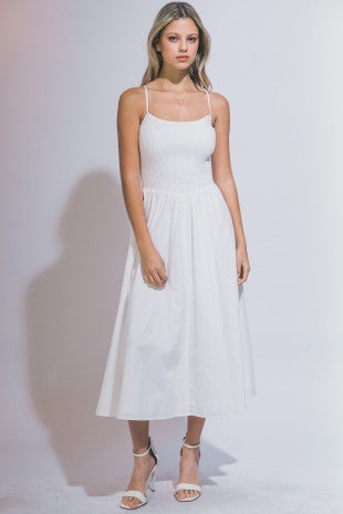 LD 642 - Smocked Maxi Dress