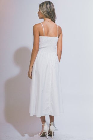 LD 642 - Smocked Maxi Dress