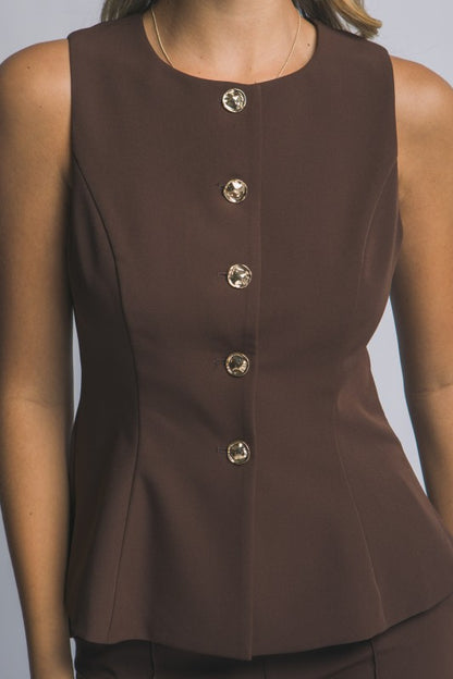 SET 016 - Peplum Top